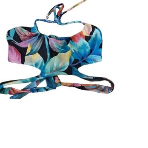 RSB tropical floral bikini set.  Size Medium